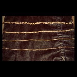 14K Gold Bracelets-made in Italy.